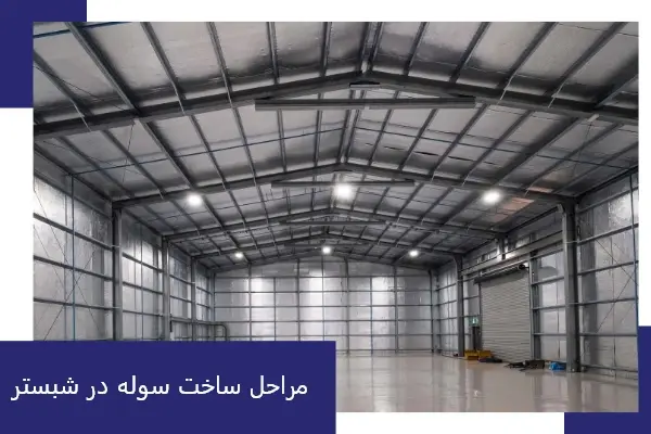 مراحل ساخت سوله در شبستر