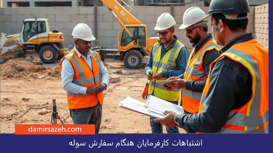 اشتباهات رایج کارفرمایان هنگام سفارش سوله