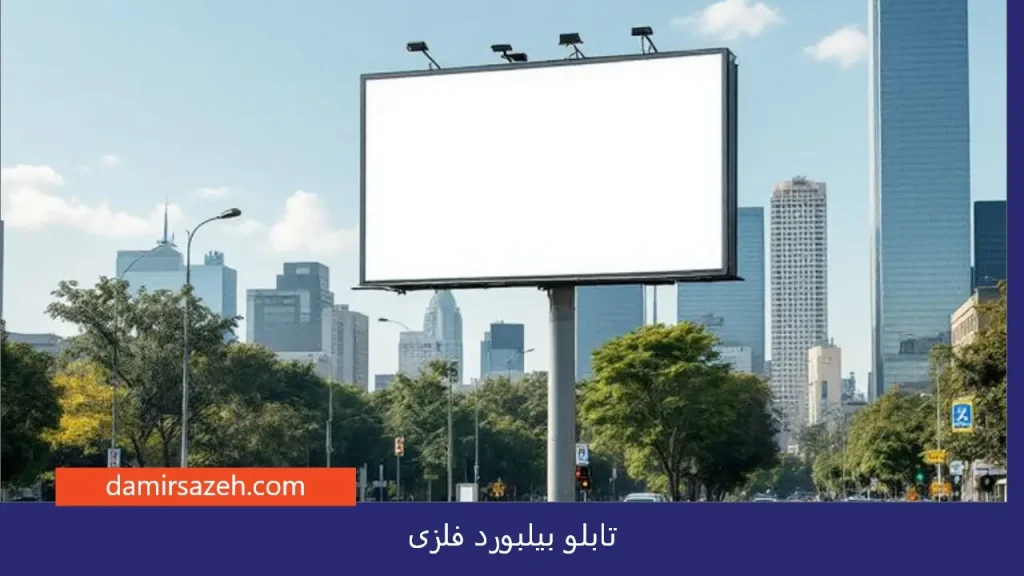 تابلو بیلبورد فلزی