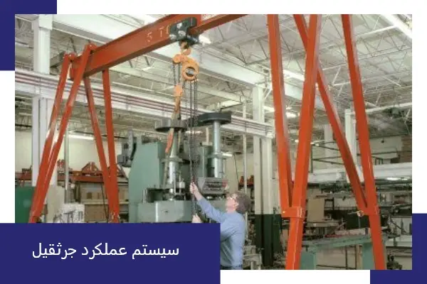 سیستم عملکرد جرثقیل